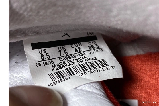 Cheap EP JORDAN 3 CJ0939-100 UNIVERSITY RETRO CJ0939-100 WHITE AIR TINKER RED 1223